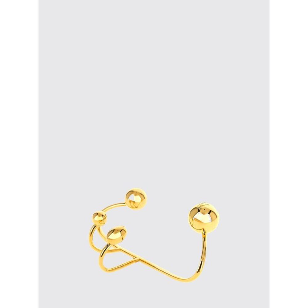 Rabanne Women Rabanne Asymmetrical Rigid Bracelet In Gold-Tone Brass